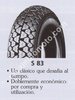 Neumatico Michelin 3.50-8. S 83 ###