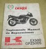 Libro taller Kawasaki EX500 y GPZ500S